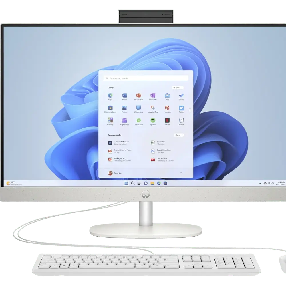 Ordinateur tout-en-un HP 27-cr0017nk (A76C7EA) HPMaroc | Connecto.ma